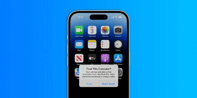 iOS182支持iPhone信任这部电脑通过FaceID授权有何用意