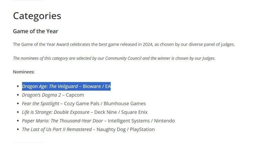 《龙腾世纪4》斩获年度最佳LGBTQ游戏奖很包容正确(图2)